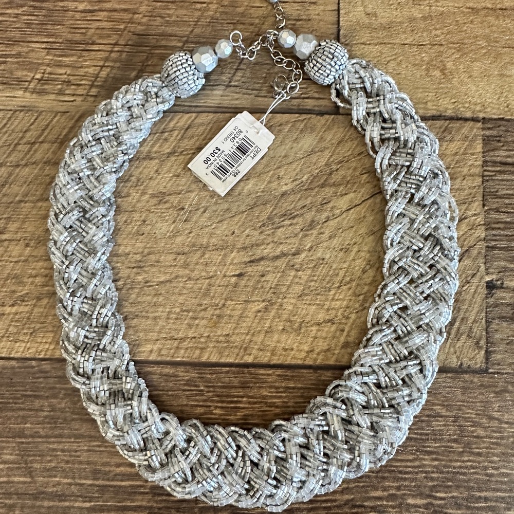 New necklace with tag